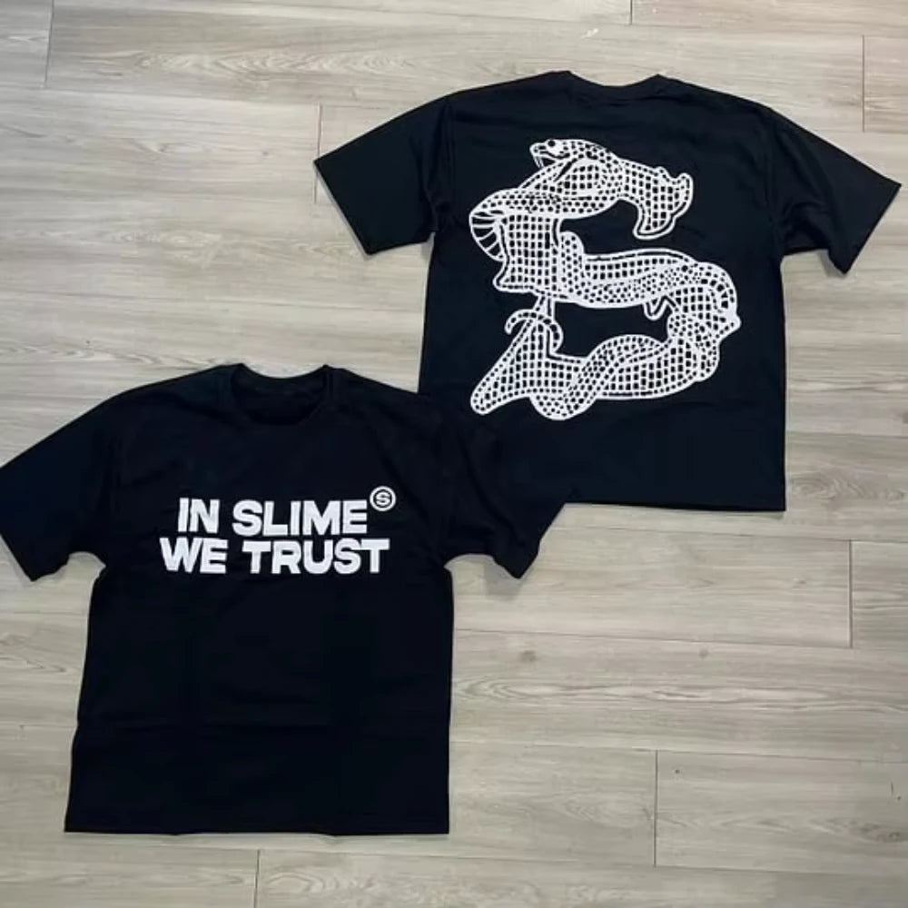 Slime Black Oversized T-Shirt