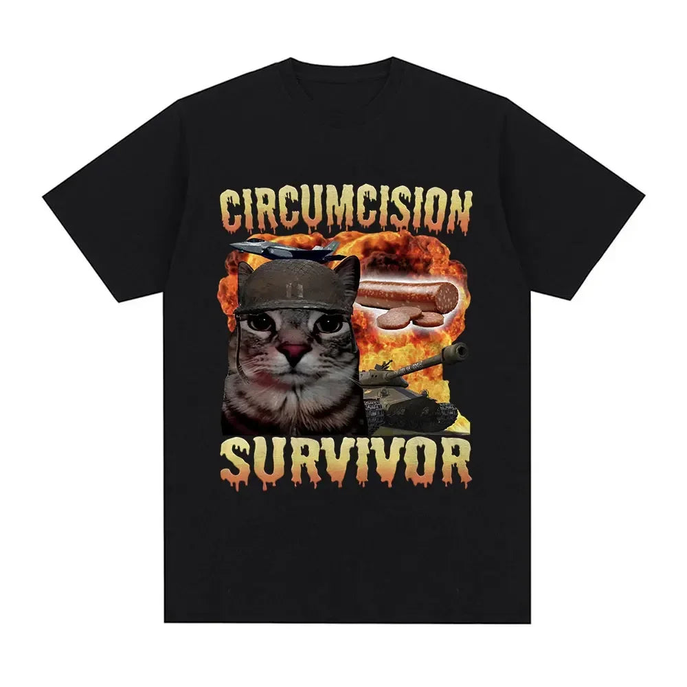 Circumcision Survivor Oversized T-Shirt