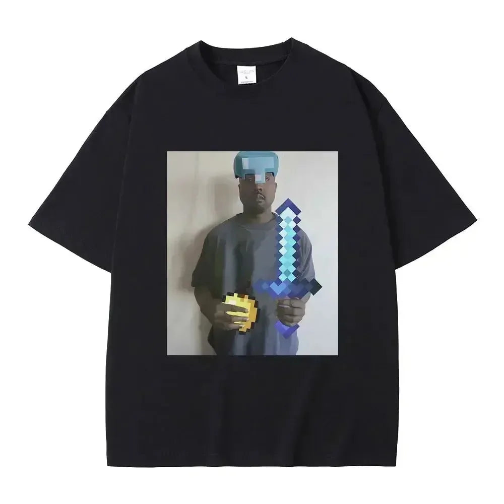 Kanye Minecraft Oversized T-Shirt